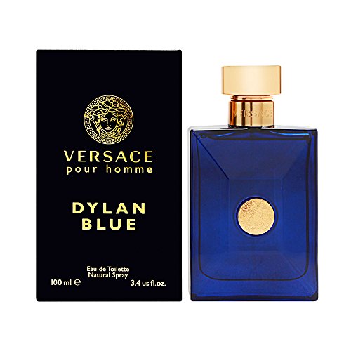 Versace Dylan Blue Mini Eau de Toilette Splash for Men, 0.17 Ounce