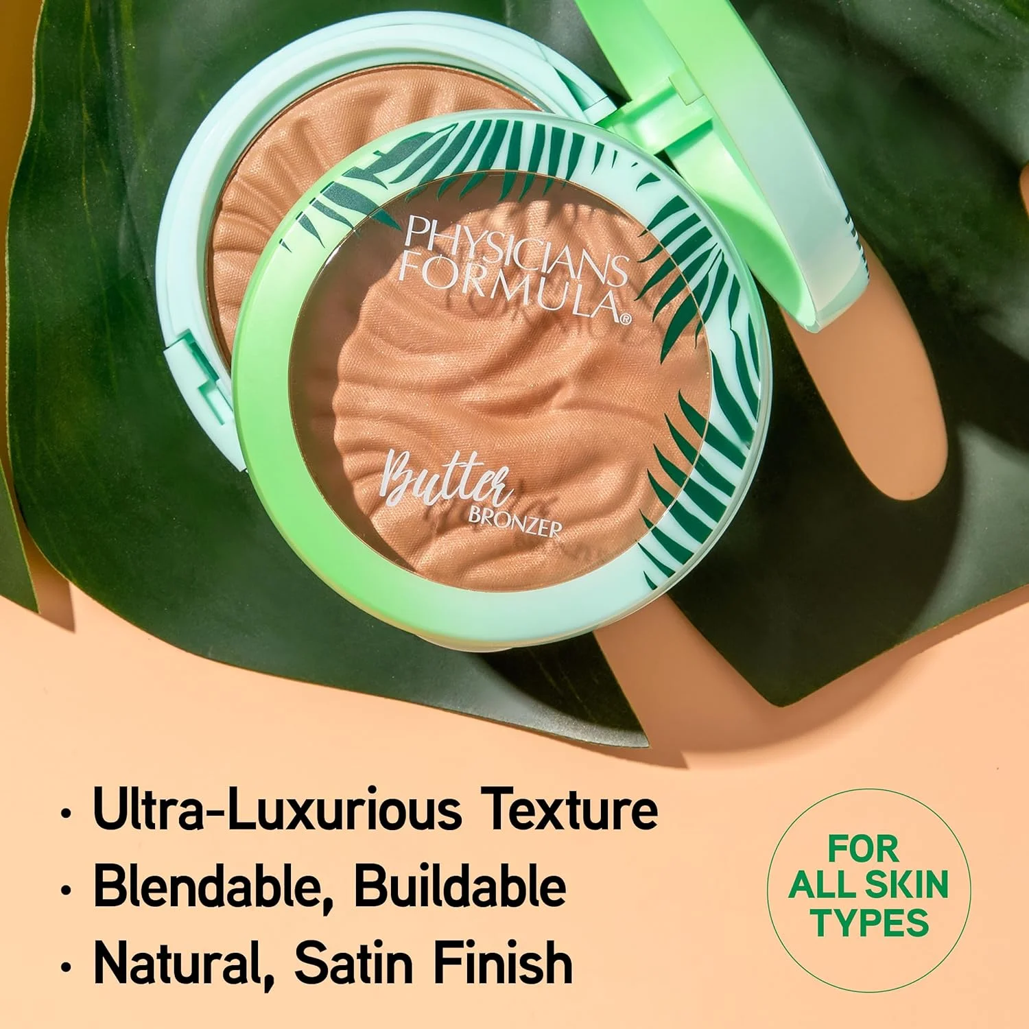 Physicians Formula Murumuru Butter Bronzer | Brazilian Glow | Bronzer Face Powder Makeup | Dermatologist Approved