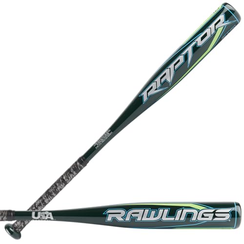 Rawlings | Raptor Youth Baseball Bat | USA | -10 Drop | 2 1/4