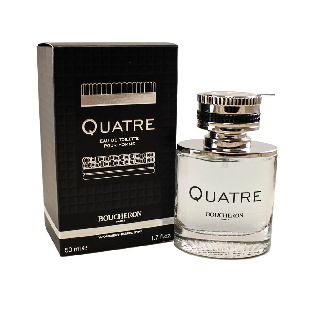 Quatre Pour Homme EDT SPR 1.7 oz For Men By Boucheron