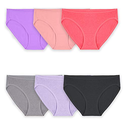 Fruit of the Loom Women's 360° Stretch Underwear, High Performance Stretch for Effortless Comfort, Available in Plus Size
