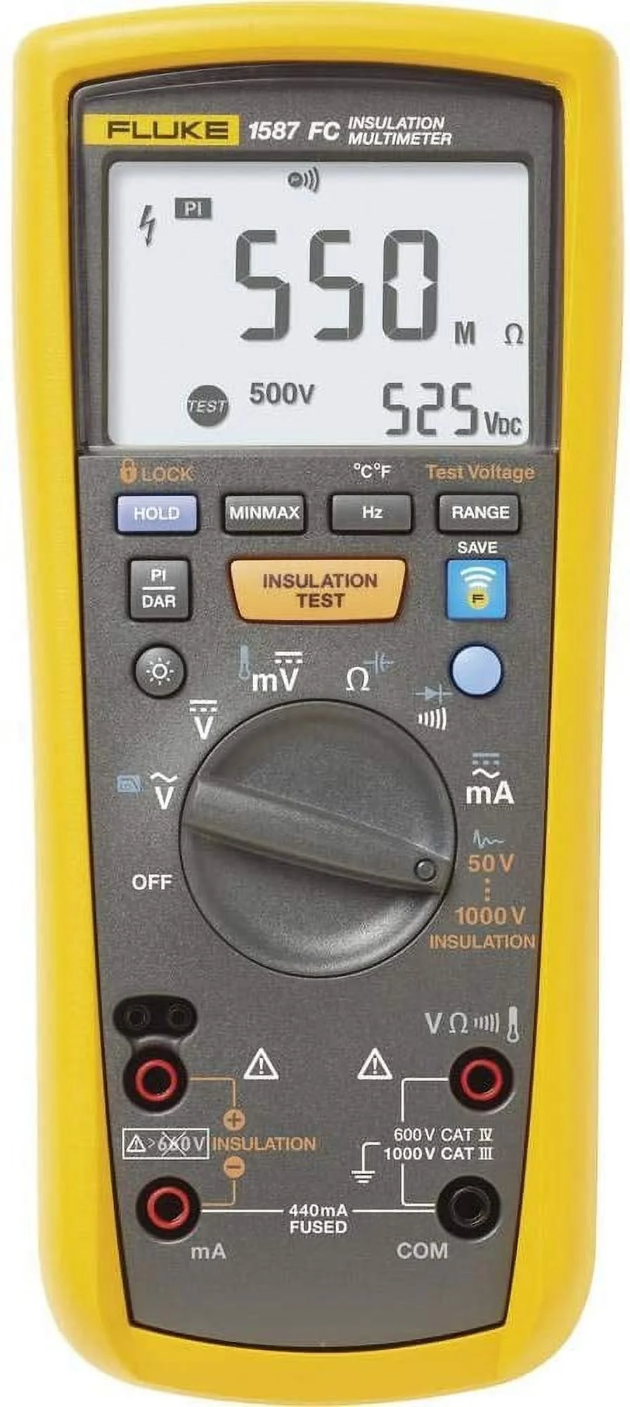 Fluke 1587/MDT FC 2-in-1 Advanced Motor & Drive Kit with 9040, I400