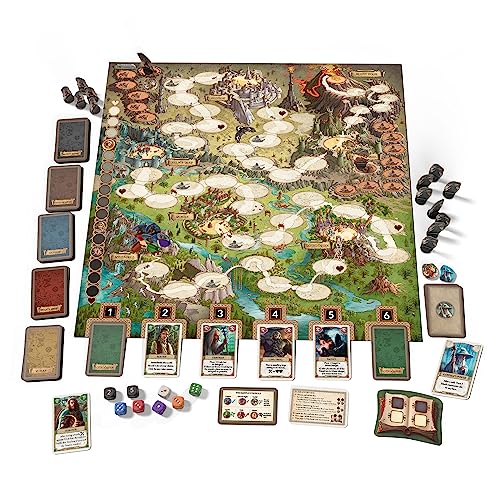 The Lord of The Rings: Adventure to Mount Doom | Family Game | Cooperative Game | Strategy Game