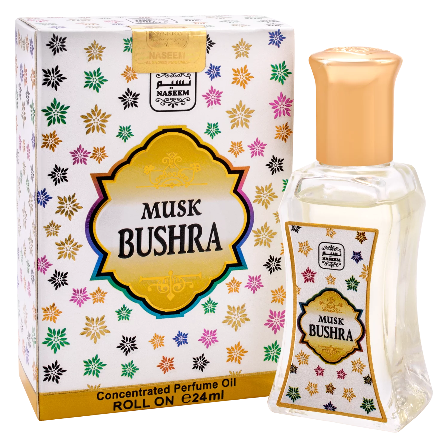 Musk Bushra Perfume Oil Roller Fruity Floral Musk Unisex Perfume Naseem
