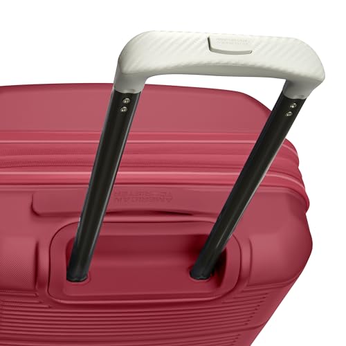 American Tourister Stratum 2.0 Expandable Hardside Luggage with Spinner Wheels, Purple Haze, Carry-on