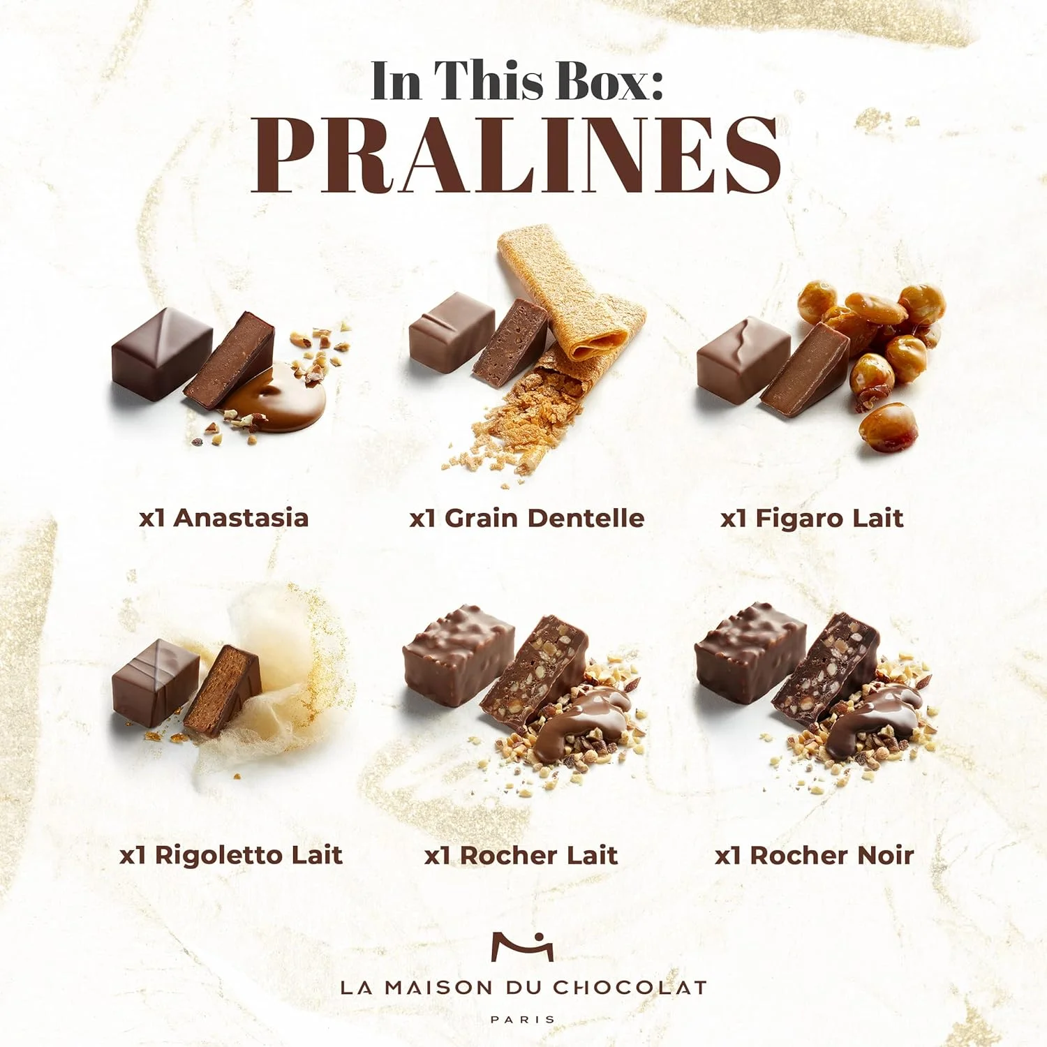 Premium Dark And Milk Chocolate Gift Box - 16Pcs Gourmet French Chocolate