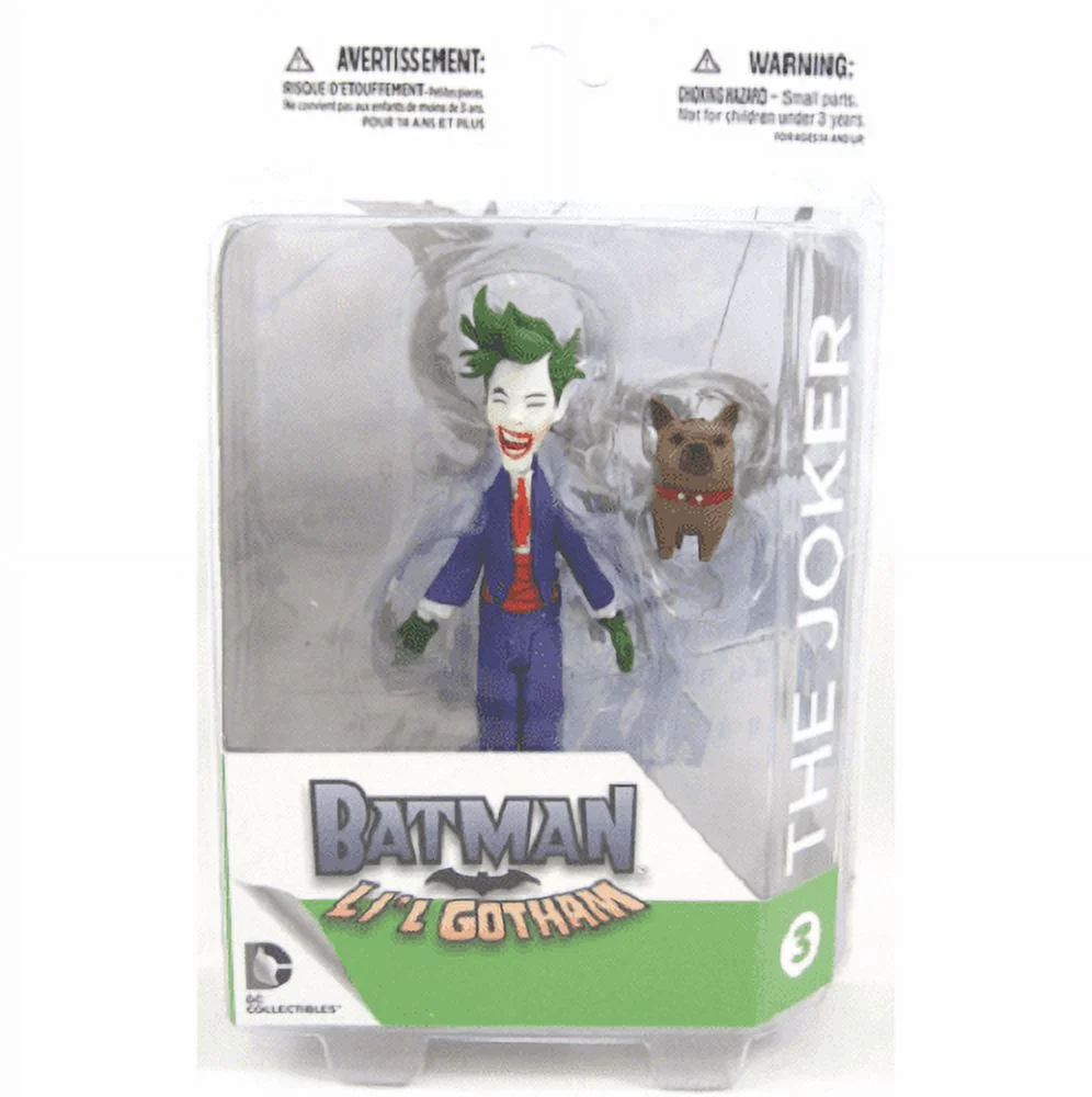 Batman Lil Gotham 3 Inch Mini Statue Figure - Lil Joker