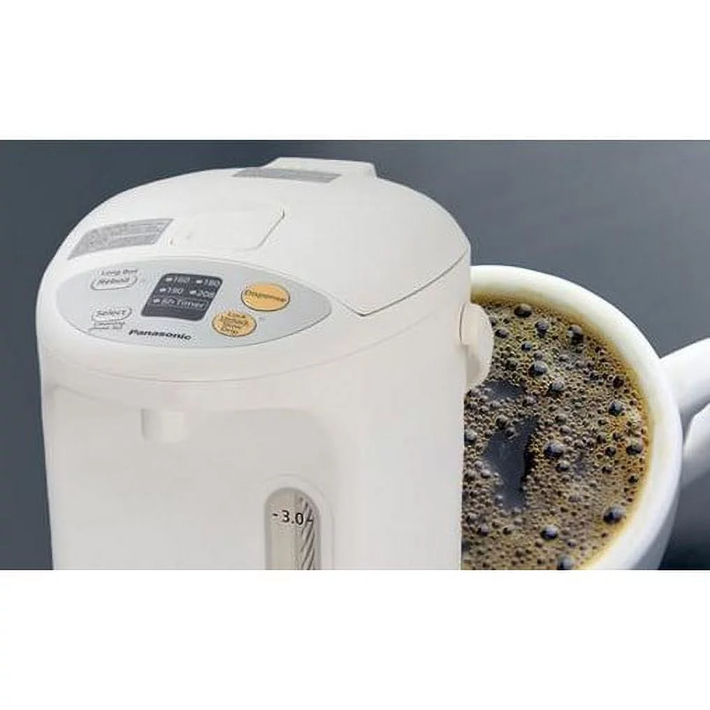 Panasonic 4.0L Electric Thermo Pot with Slow-Drip Coffee Feature