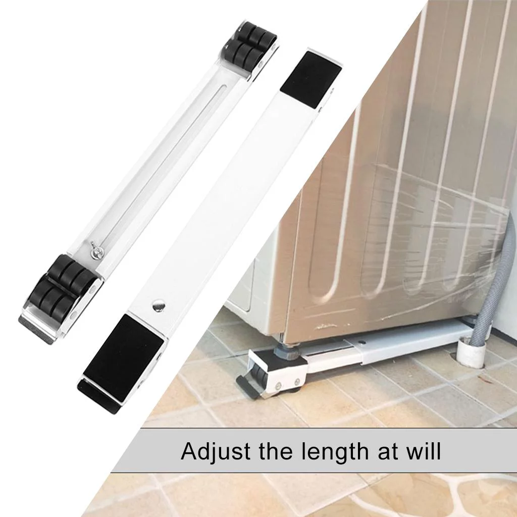 Slip Washing Machine Stand Multi-functional Base Holder White