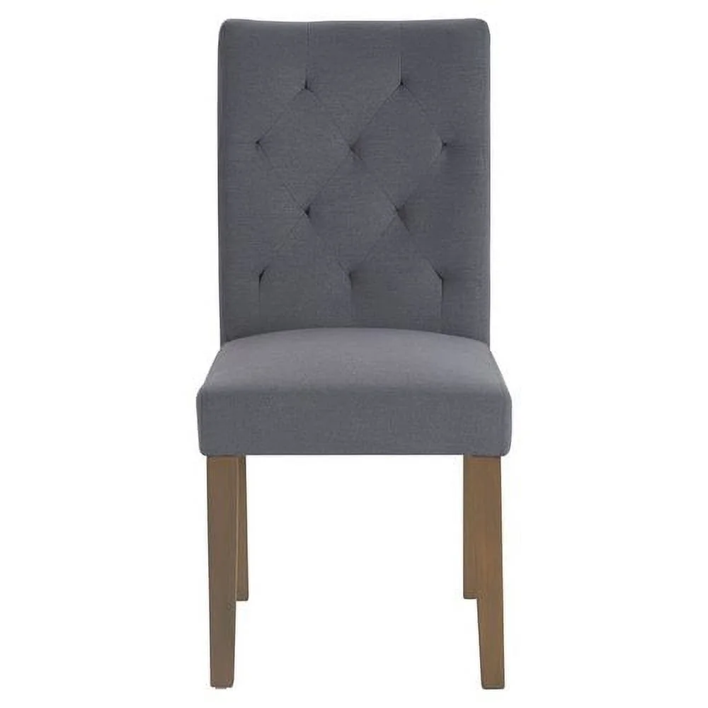 Finch Westport Tufted Armless Dining Side Chairs, Vintage Cream (Set of 2)