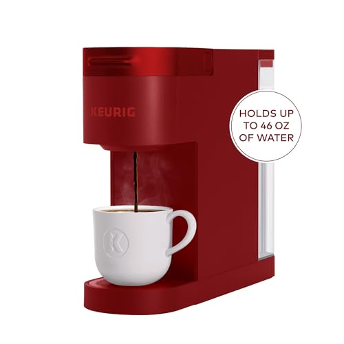 Keurig® K- Slim® Single Serve K-Cup Pod Coffee Maker, Multistream™ Technology, Scarlet Red