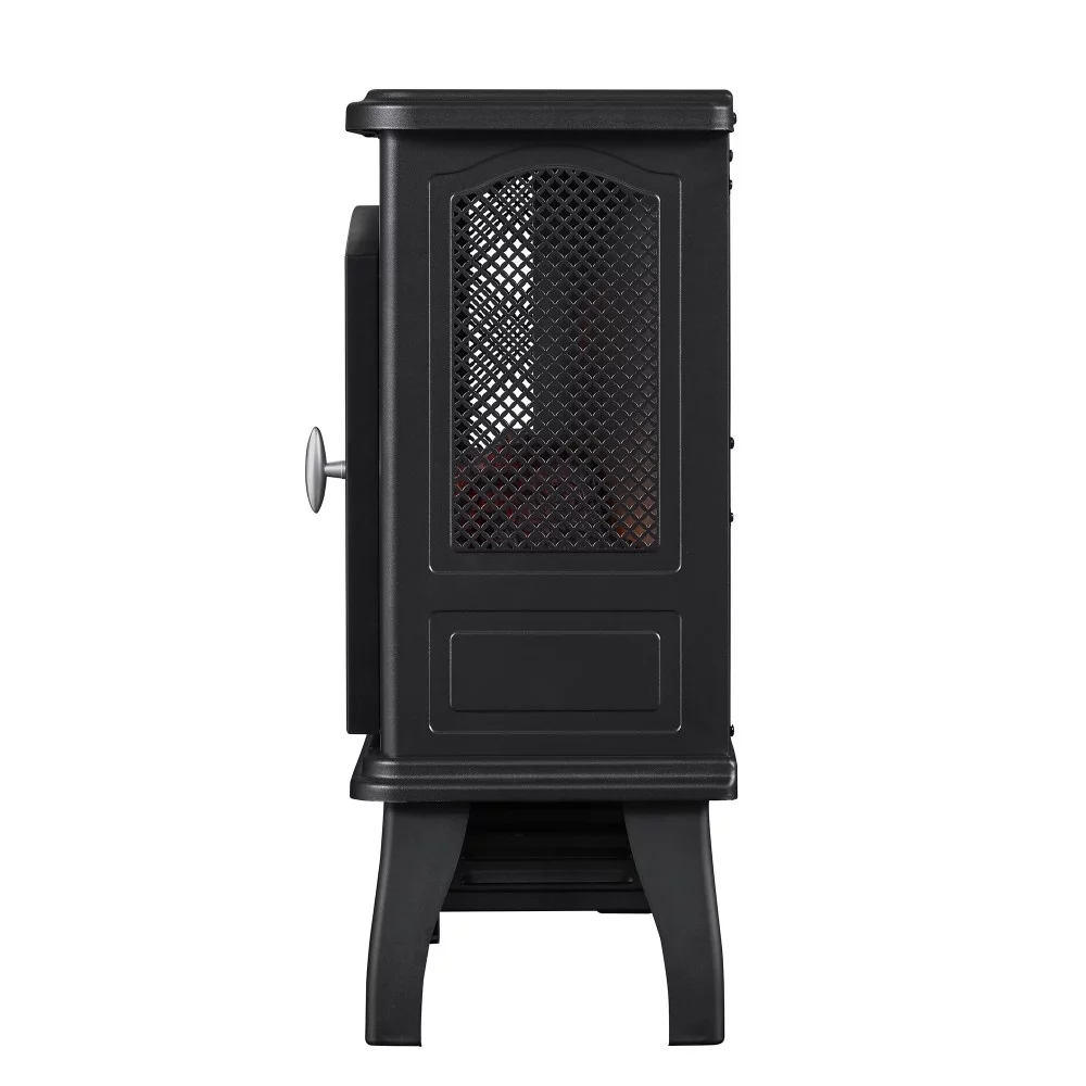 Duraflame 1,000 sq ft Infrared Quartz Electric Fireplace Stove Heater, Black