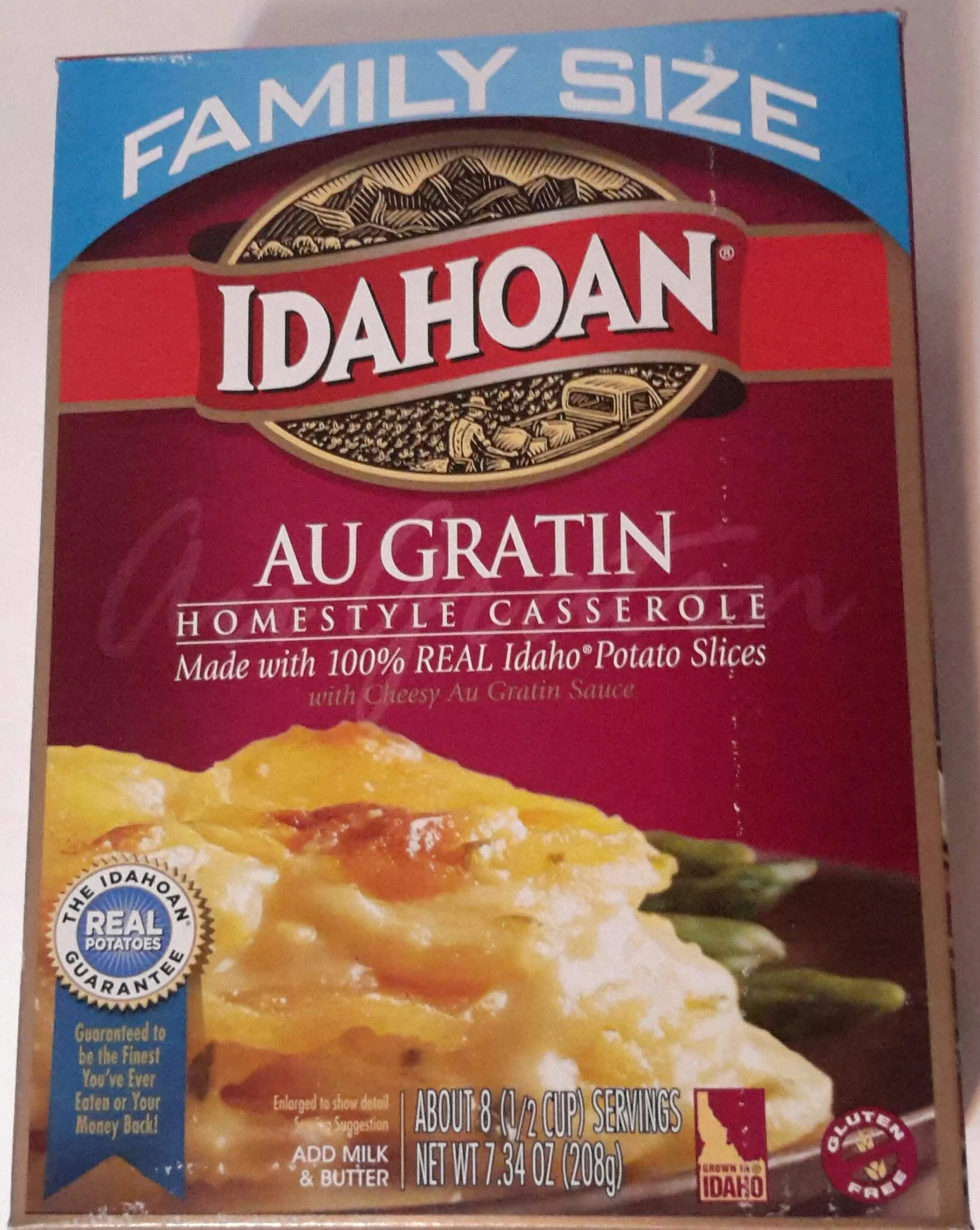 Idahoan, Au Gratin Casserole Family Size (Pack of 12)