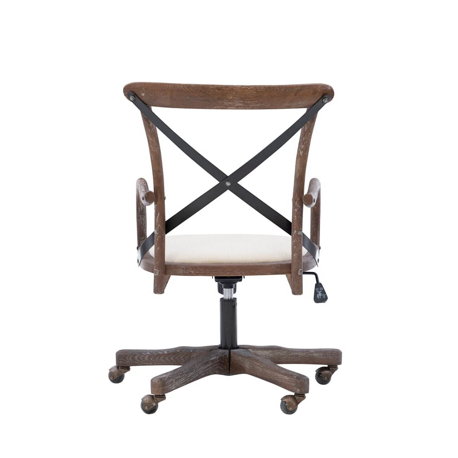 UrbanPro Transitional Wood Office Chair in Brown