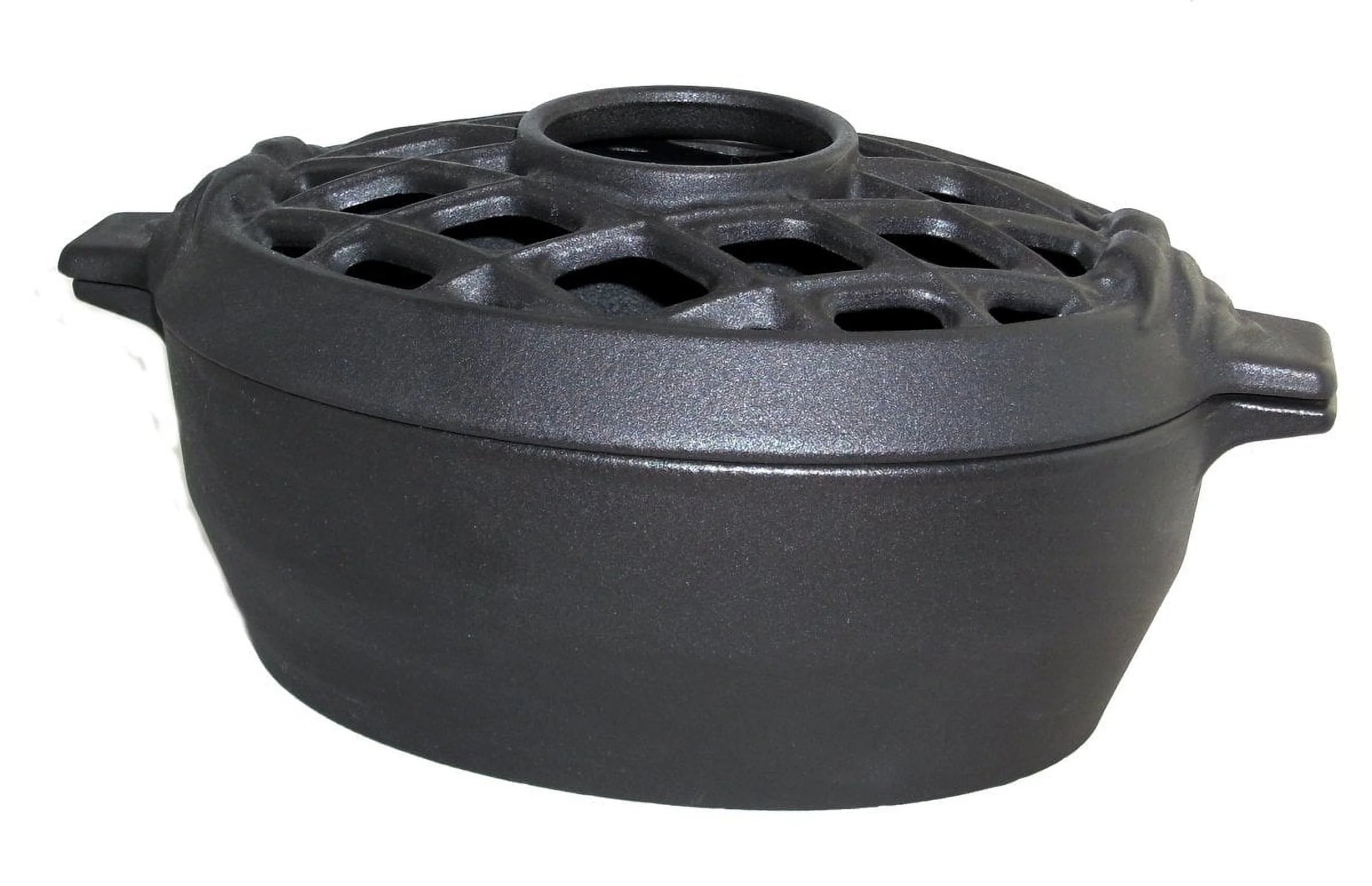 john wright company steamer - 3 qt black matte-lattice