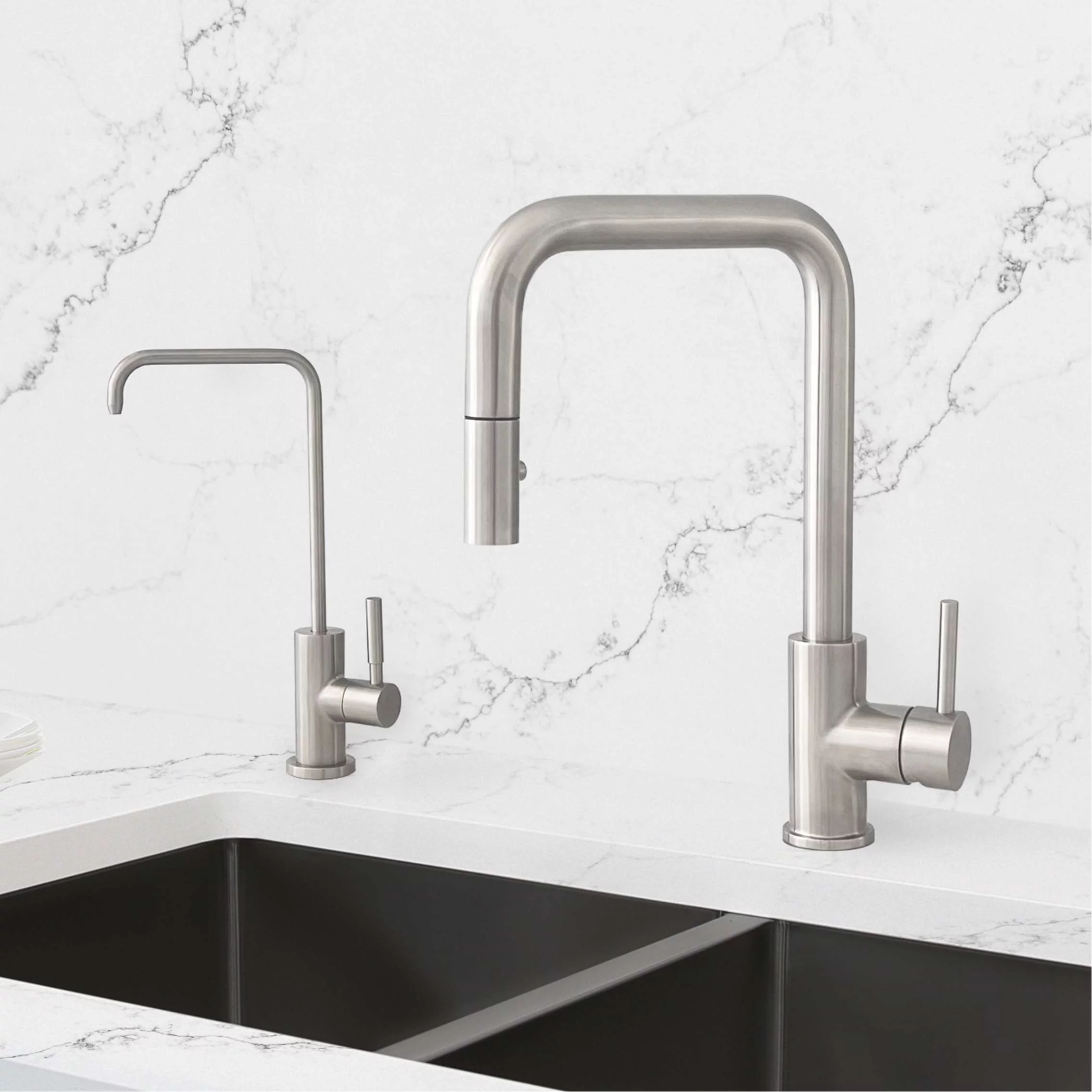 Single Handle Cold Water Tap - Stainless Steel Finish by Stylish® K-147S