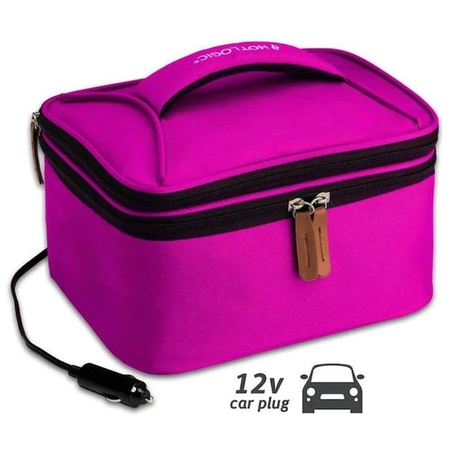 16801174-PK Portable Personal Expandable 12V Mini Oven XP, Pink