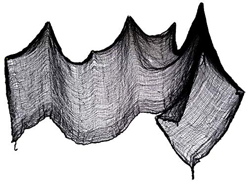 Halloween Creepy Cloth Decoration, 12 FEET x 2.5 FEET (50 Pack)