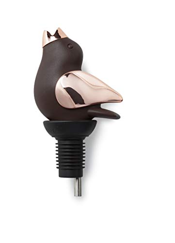 Wine Pourer - Brown and Copper