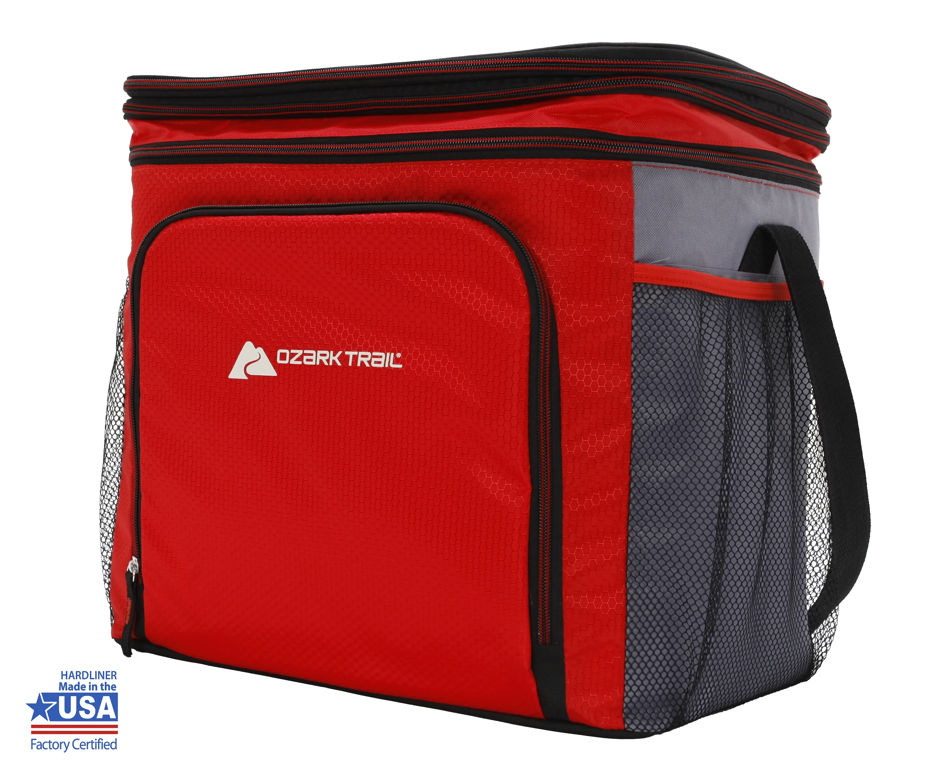 Ozark Trail 36 Can Soft Sided Cooler, Red