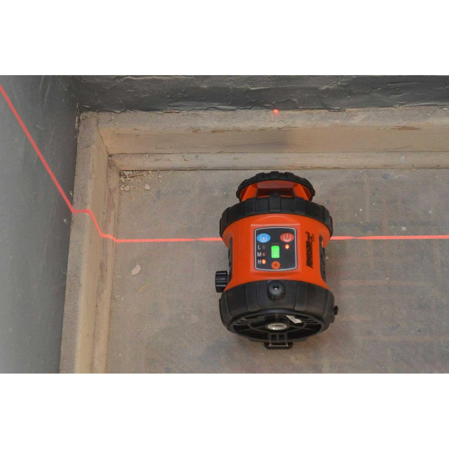 Johnson 40-6517 Self-Leveling Rotary Laser Level