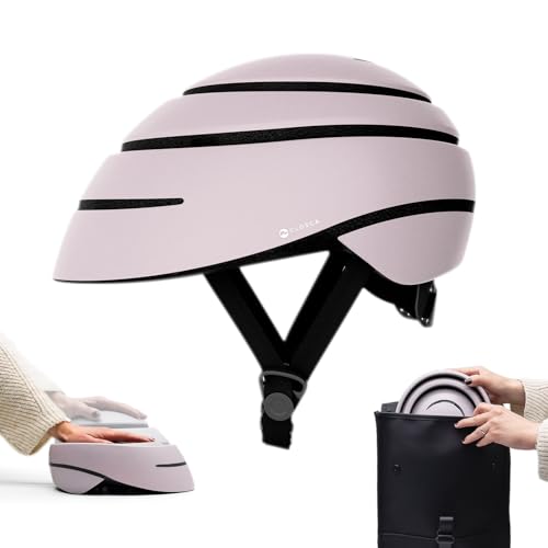 Closca Helmet Loop. Foldable Bike Helmet for Adults. Bicycle, Skateboard and Scooter Helmet. Award-Winning Helmet Design for Urban Cycling for Men and Women.