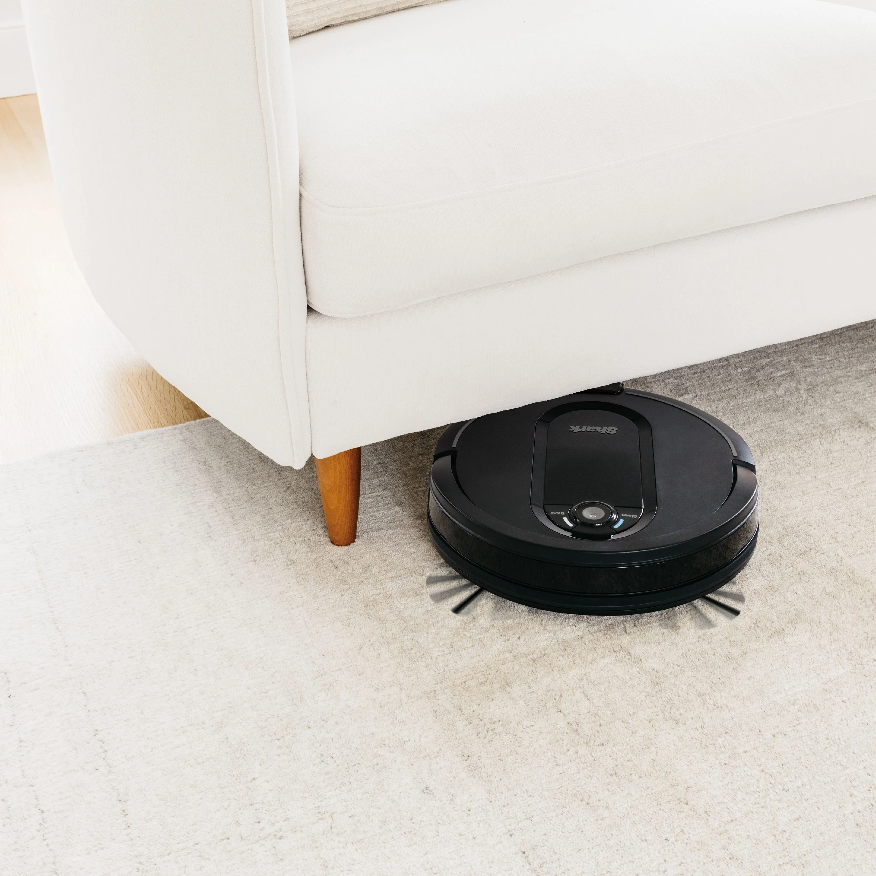 Shark IQ Intelligent Wifi Robot Vacuum Cleaner w/ Self Empty Charger Base, Black