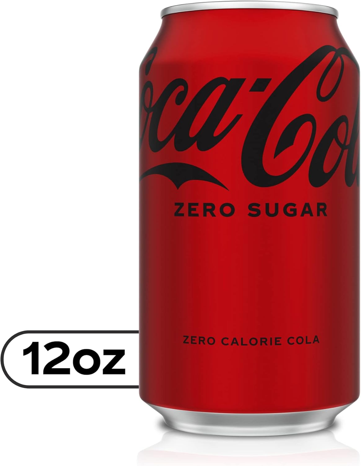 Coca-Cola Zero Sugar Soda, 12 Oz, Case Of 24 Cans