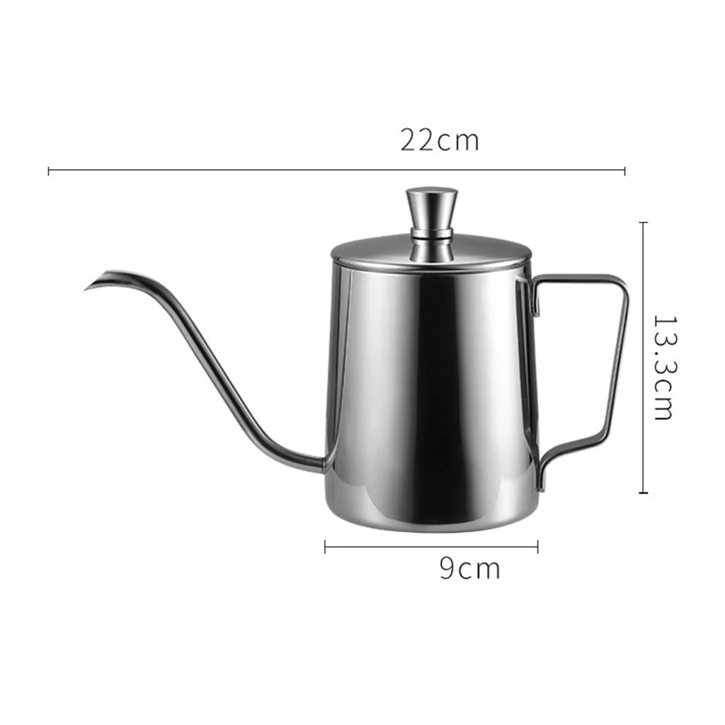 Pour Over Coffee Kettle, Premium Stainless Steel Gooseneck Kettle Coffee, Works on And Heat Source -