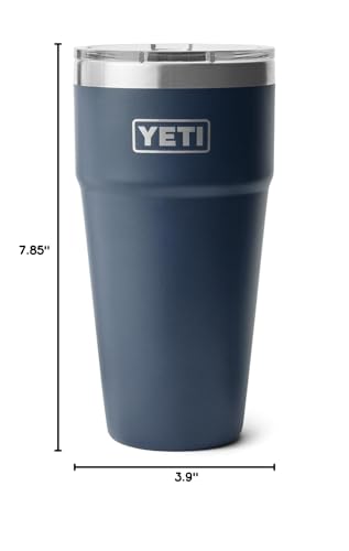 YETI Rambler 30 oz Stackable Tumbler, Stainless Steel, Vacuum Insulated with MagSlider Lid