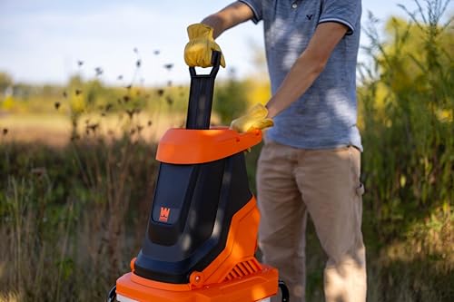 WEN 41119 Electric Wood Chipper and Shredder, 15-Amp, Black