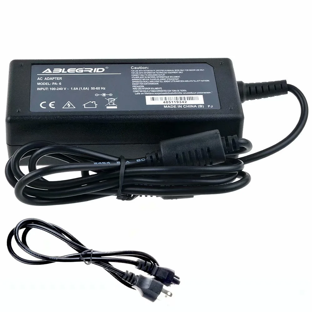 ABLEGRID AC/DC Adapter For Shenzhen Huizhou Zhongbang Electronics Co Ltd Zb-a290020-a Zb-a290020-b 500407 Power Supply Cord Charger Mains PSU (w/ Barrel Round Plug Tip)