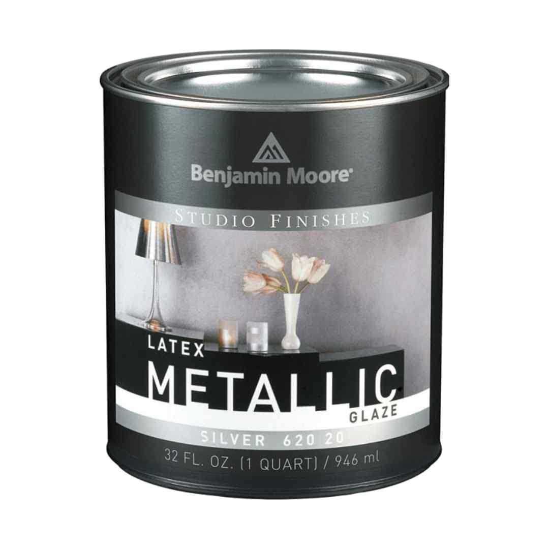 Benjamin Moore Studio Finishes Metallic Glaze Semi-Gloss - Shop Hardware Tools Online Store