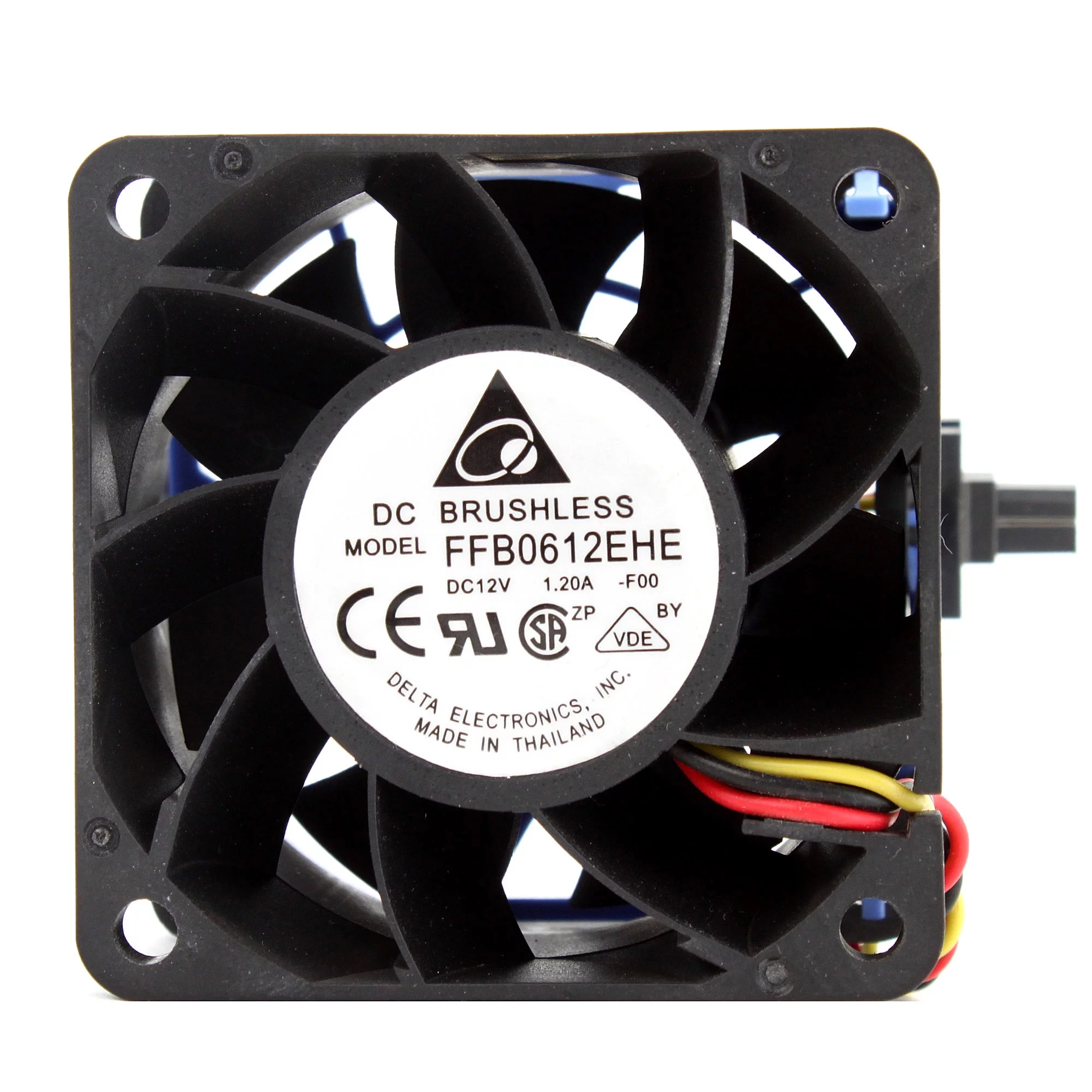 Delta Electronics FFB0612EHE Brushless Low Noise Case Fan 12Vdc 1.20A
