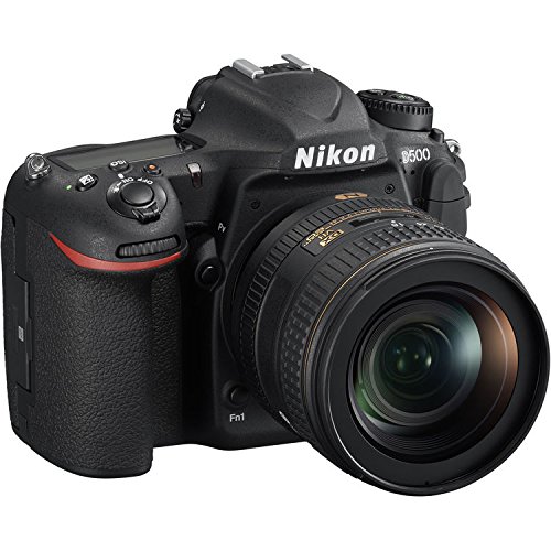Nikon D500 DX-Format Digital SLR with 16-80mm ED VR Lens Black