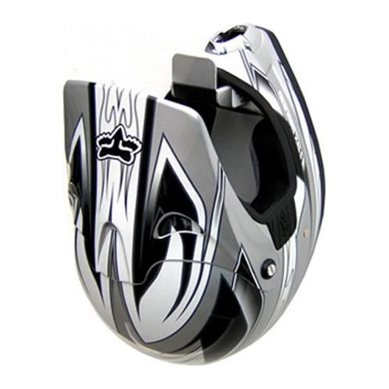 Pit Posse  Single Helmet Hook - Silver