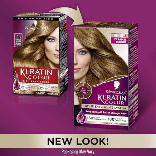 Schwarzkopf Keratin Blonde Hair Dye Platinum Blonde 001, Ultra Lightening Kit, 1 Application - Hair Bleach Enriched with Keratin, Lightens up to 9 Levels and Protects Hair from Breakage**