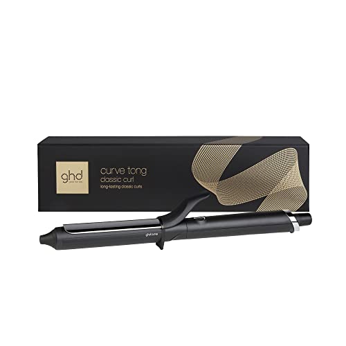 ghd Curve® Professional Hair Curling Irons & Wands | Soft Waves, Classic and Tight Curls | 0.5 –1.5 Inch Barrels’ | 365ºF Styling Temp Preventing Heat Damage + Auto Sleep Mode