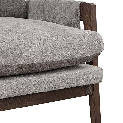 Roundhill Furniture Kelly Mid-Century Modern Accent Armchair, Green