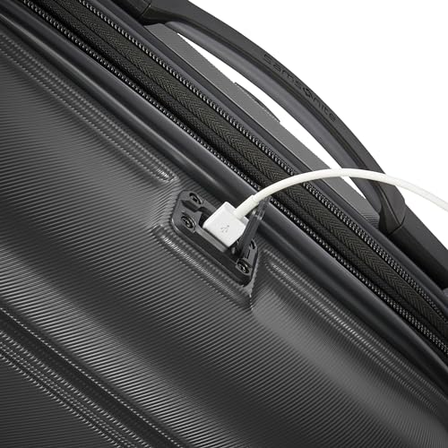 Samsonite Omni 2 Hardside Expandable Luggage with Spinner Wheels, 2-Piece Set (19/24), Lagoon Blue