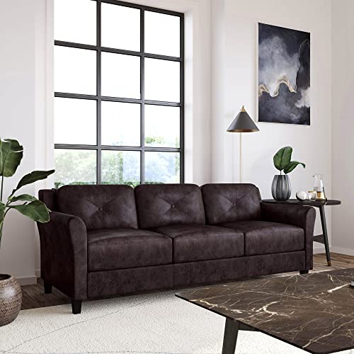 Lifestyle Solutions Harrington Loveseat, Black