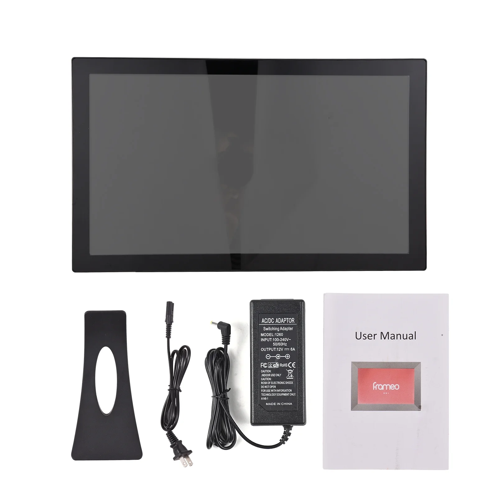 Dcenta 21.5-Inch WiFi Digital Picture Frame with Cloud Storage, IPS Screen, and APP Control, Share Photos Instantly