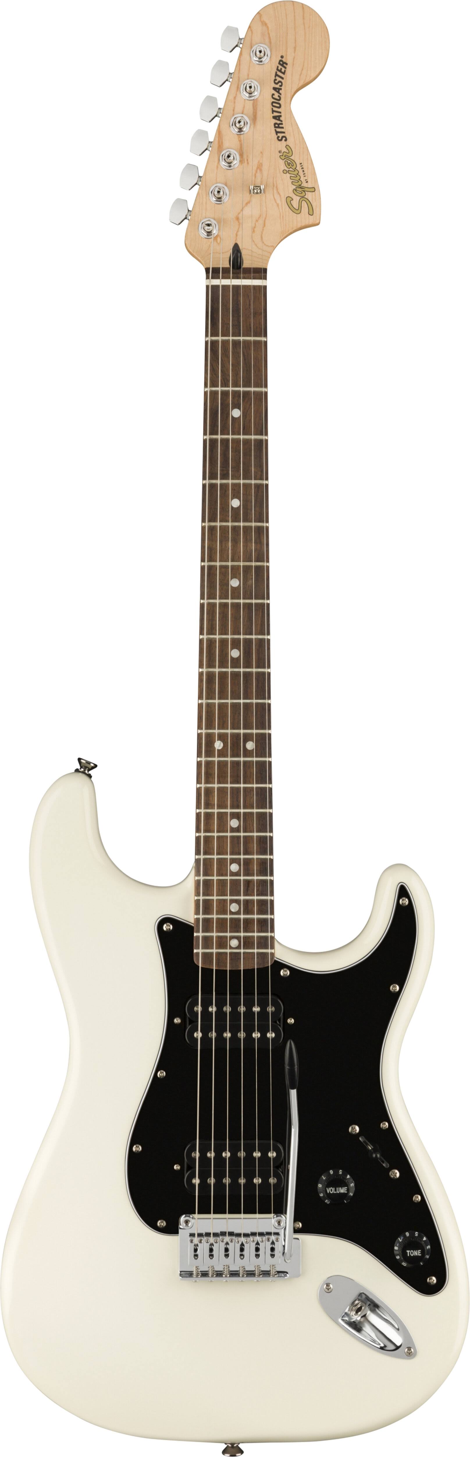 Squier Affinity Series Stratocaster HH Electric Guitar - Olympic White