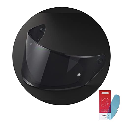 MIRNVRFL LS2 Replacement Helmet Visor, Suitable for Assault/Rapid/Stream Evo/Storm Helmet Shield, Built-in anti-fog Film