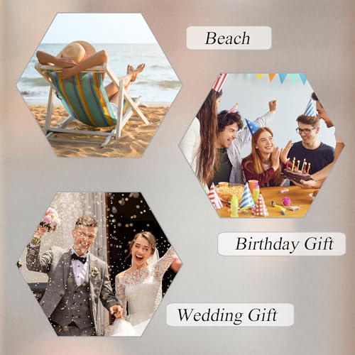 BeeGreen Mother's Day Gifts Personalized Women's Large White and Black Canvas Tote Bag, Embroidered Initials, Leather Handle, Zipper Closure