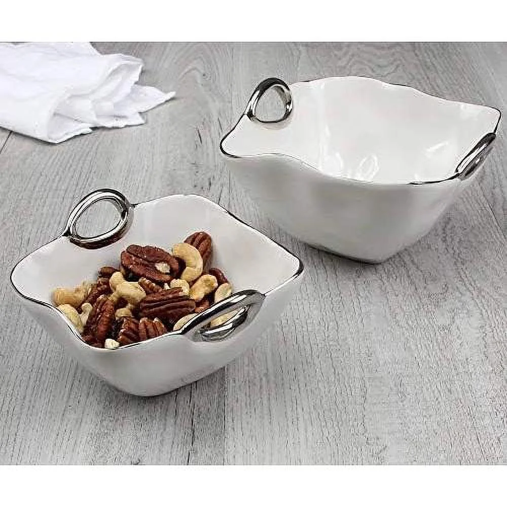 Handle With Medium Square Bowl