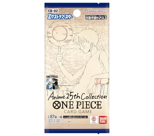One Piece Card Game Extra Booster Anime 25th Collection EB-02 Booster Box - 24 Packs (Japanese)