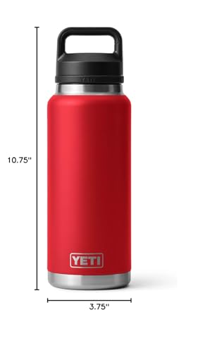 YETI Rambler 36 oz Bottle, Vacuum Insulated, Leakproof, Stainless Steel with Chug Cap