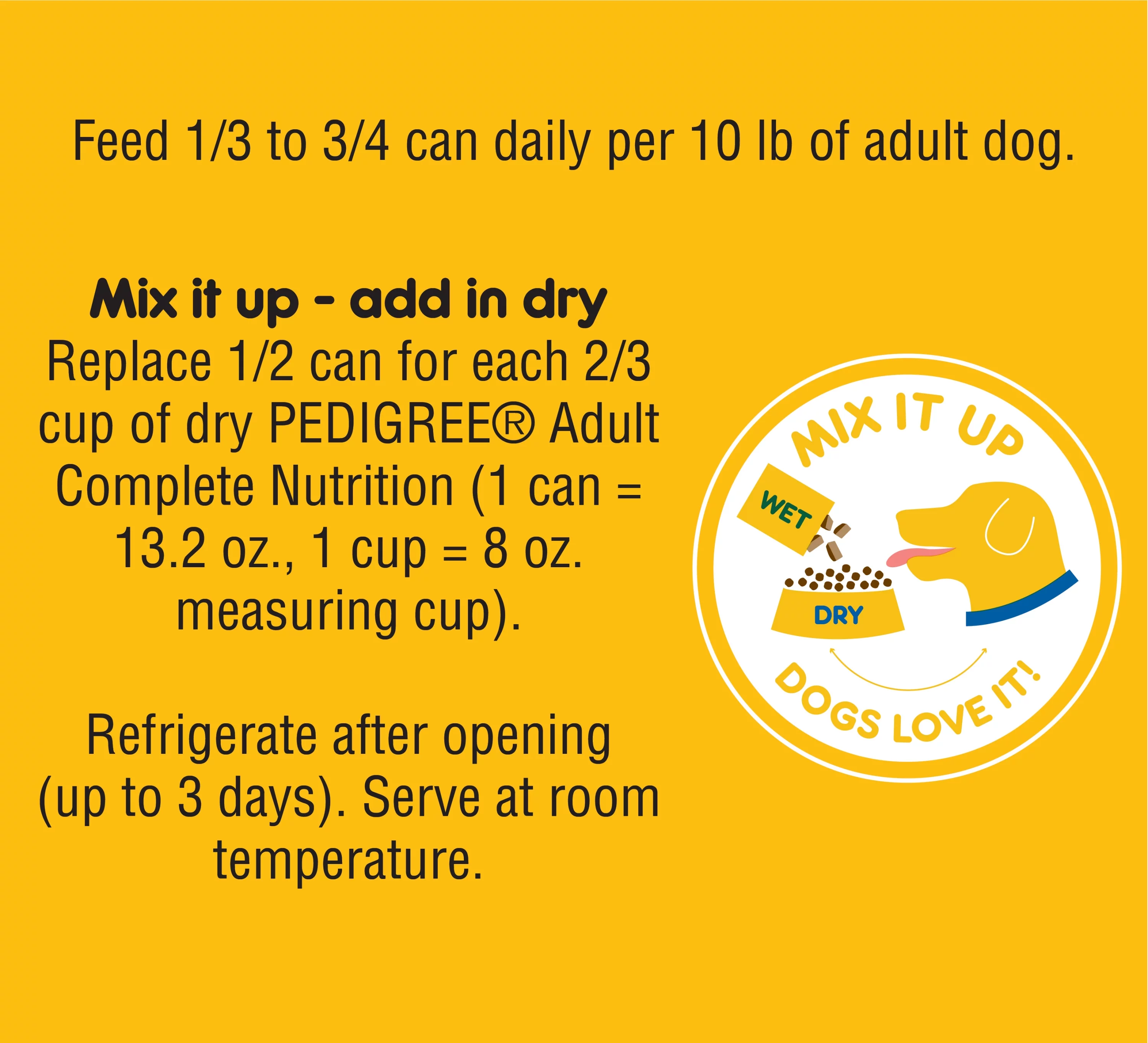 (12 Pack) Pedigree Chopped Ground Dinner Filet Mignon Flavor Adult Canned Wet Dog Food, 13.2 oz. Cans