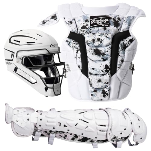 Rawlings Mens | Velo 2.0 Splatter Catcher's Set | Baseball | NOCSAE Certified